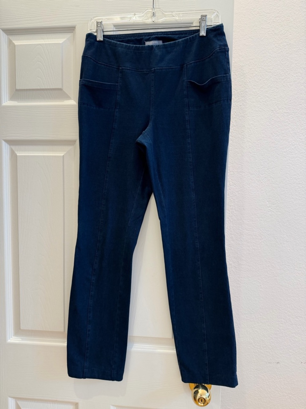 HABITAT Dark Blue Pull-On Ponte Pants